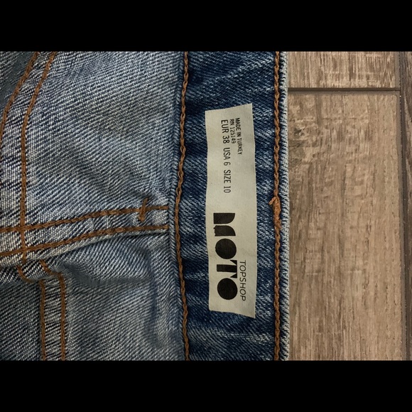 Top Shop denim skirt - Picture 6 of 8
